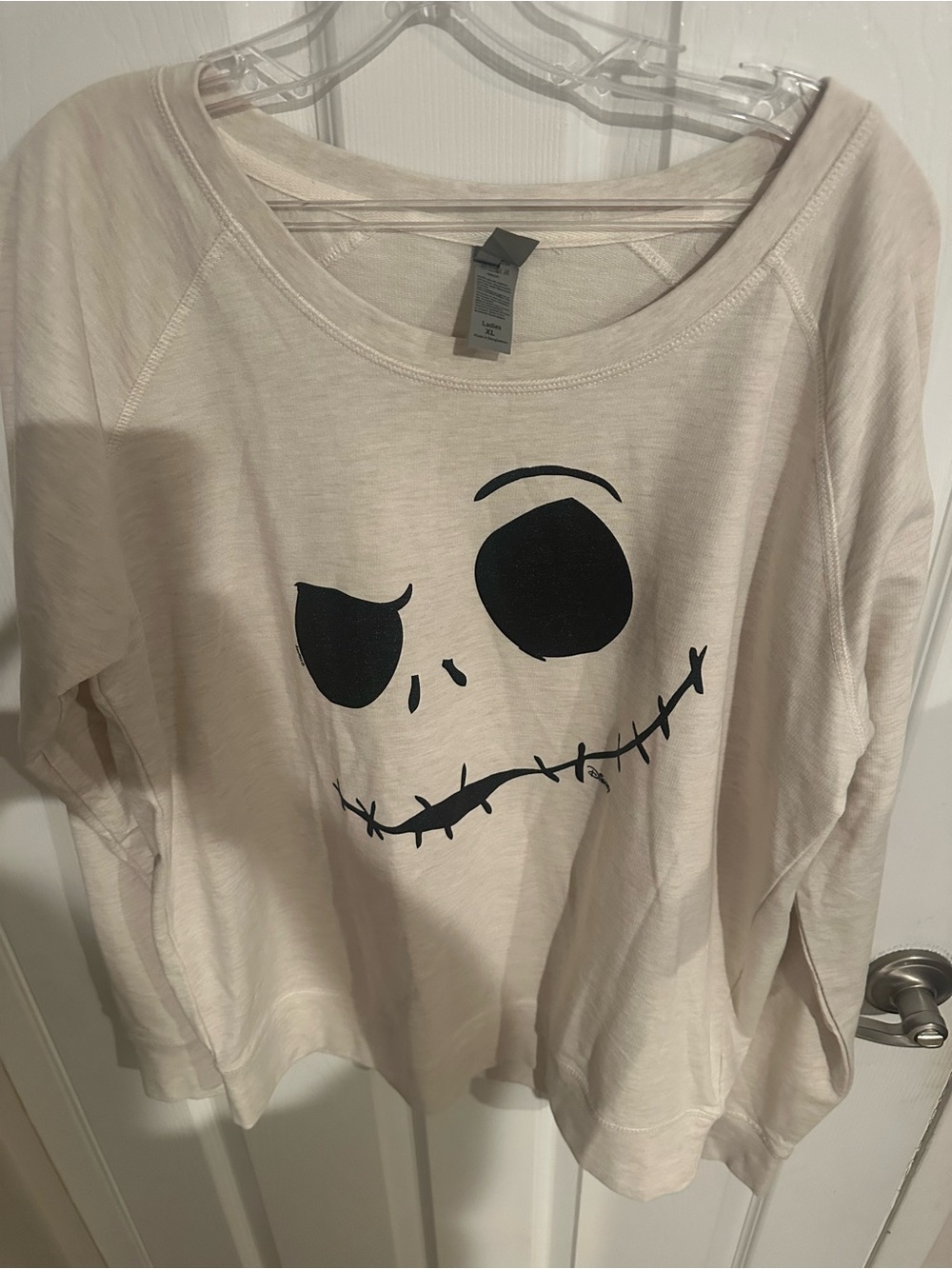 Adult Disney Jack Skellington Long-Sleeve Sweater